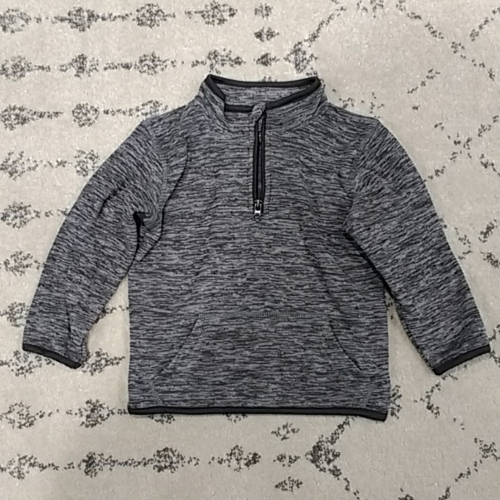 Jumping Beans Boys Pullover Quarter Zip Fleece